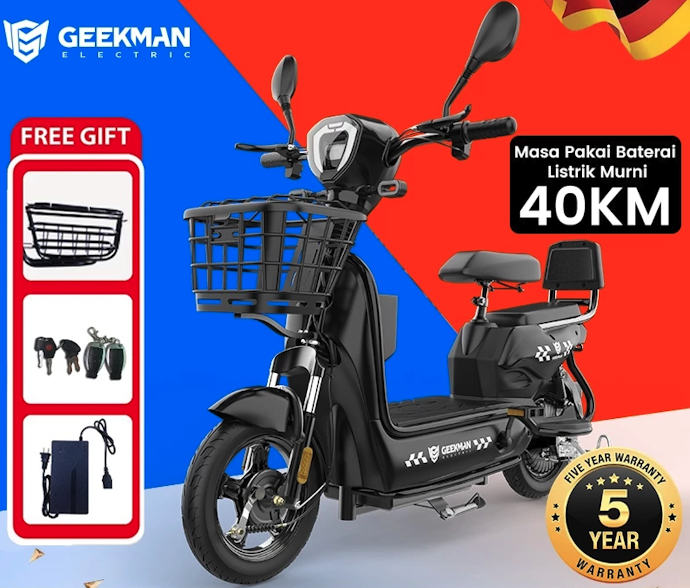 Perhatikan garansi baterai sepeda listrik murah agar bisa lebih awet