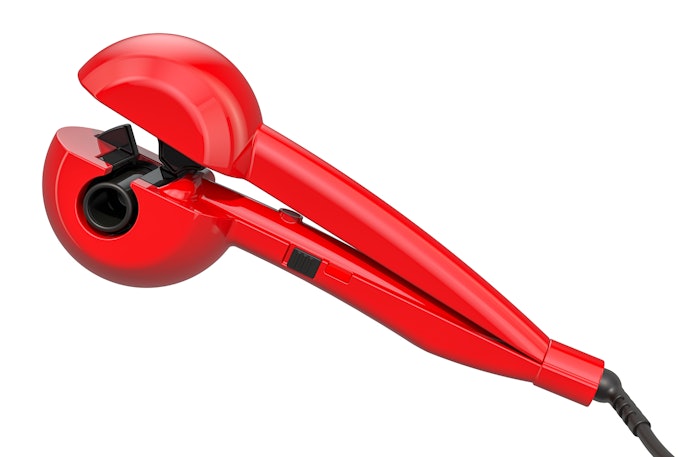 Pertimbangkan curling iron otomatis untuk kepraktisan