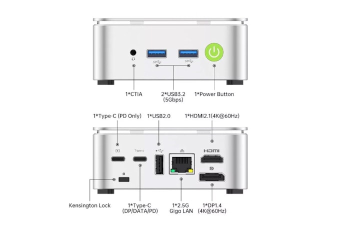 Prioritaskan mini PC yang support multi-display dan USB-C high speed
