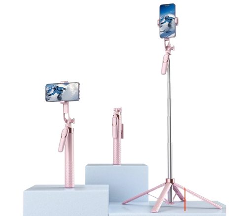 Untuk hasil foto dan video yang lebih stabil, utamakan tongsis HP dari bahan yang kukuh, seperti aluminium alloy dan stainless steel