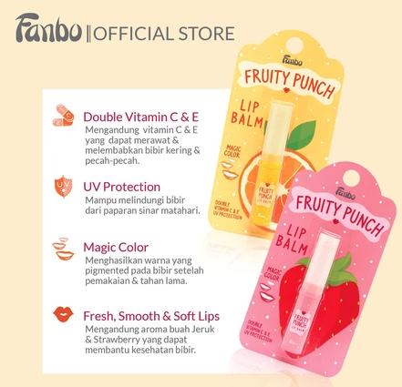 Pilih lip balm dengan kandungan vitamin C untuk mencerahkan bibir yang menghitam