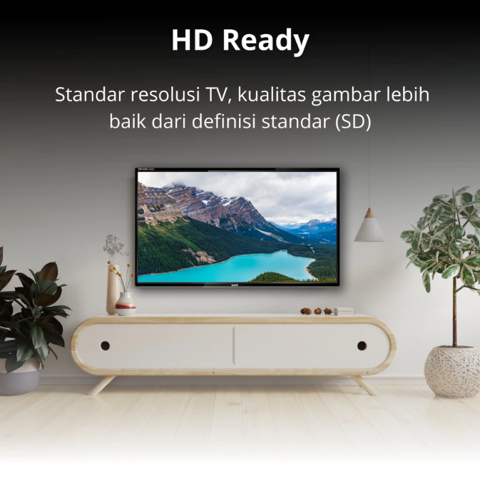 Jika bujet terbatas atau hanya untuk hiburan sehari-hari, resolusi HD juga sudah cukup