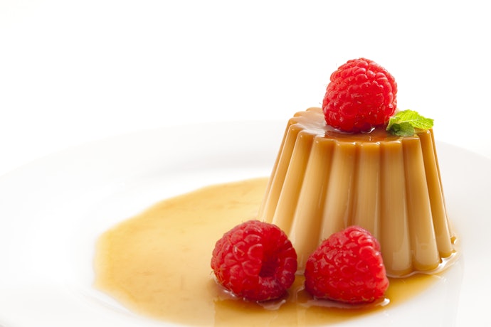 Pertimbangkan puding dengan tambahan vla instan