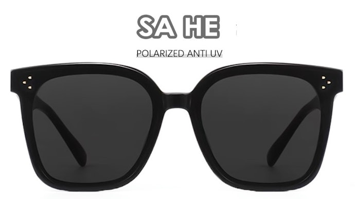 Utamakan kacamata hitam dengan lensa anti-UV dan polarized