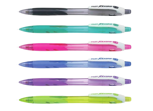 Utamakan pensil mekanik 0,3 mm dari merk tepercaya, seperti Pentel, Uni Kokuyo, dan Pilot