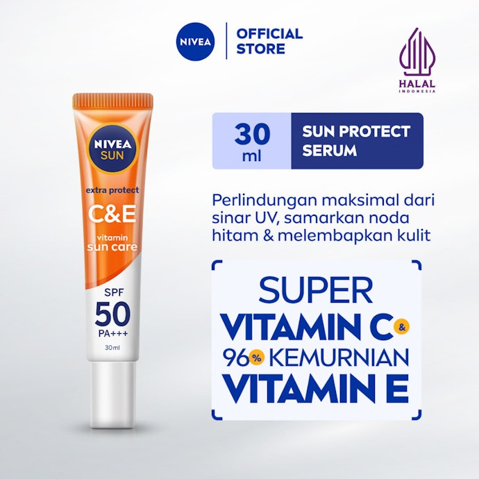 Untuk kulit yang aging, pertimbangkan sunscreen dengan tambahan antioksidan seperti vitamin C