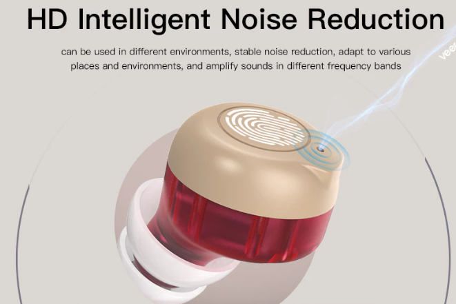 Pastikan ada fitur pengaturan volume dan noise reduction