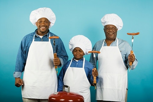 Sesuaikan ukuran apron chef dengan postur Anda