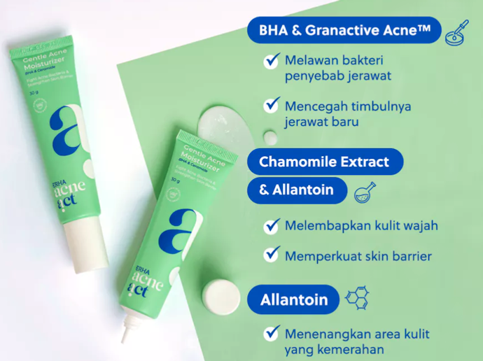 Selain salicylic acid, cek kandungan anti-acne dan oil control lainnya: Zinc, niacinamide, willow bark, atau witch hazel