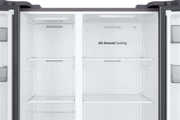 Agar performa pendingin optimal, utamakan kulkas side by side dengan dual cooling atau twin cooling