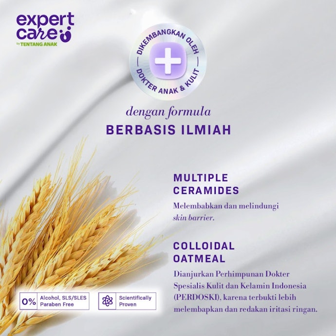 Utamakan baby cream yang mengandung pelembap, seperti aqua, glycerin, dan hyaluronic acid