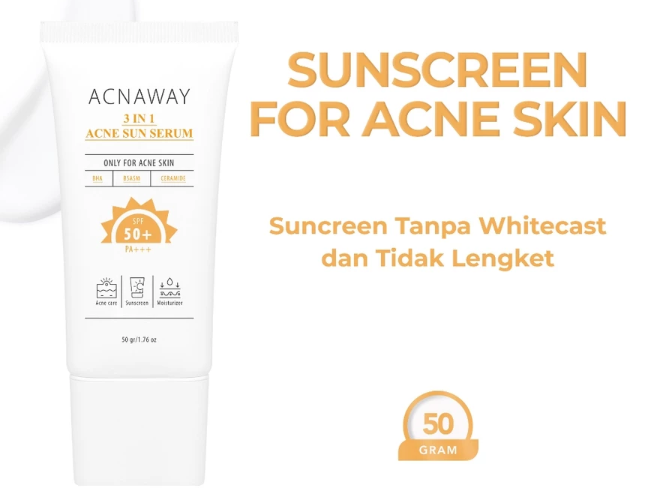 Cari sunscreen dengan klaim “no white cast”