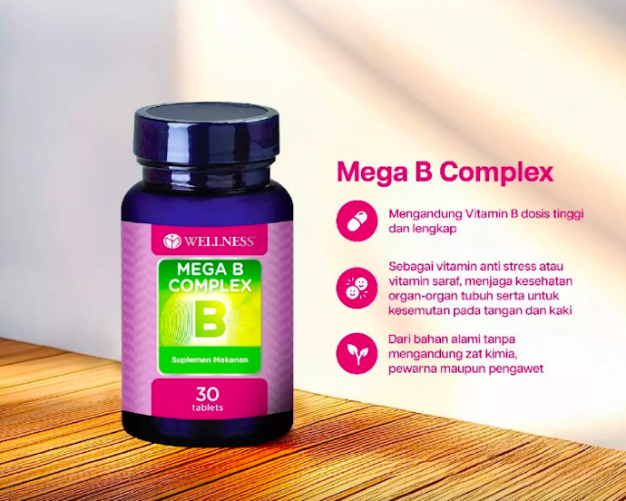 Jika mengalami gejala keluhan saraf dan otot, seperti nyeri, kram, kebas, dan kesemutan, pilihlah suplemen vitamin B kompleks