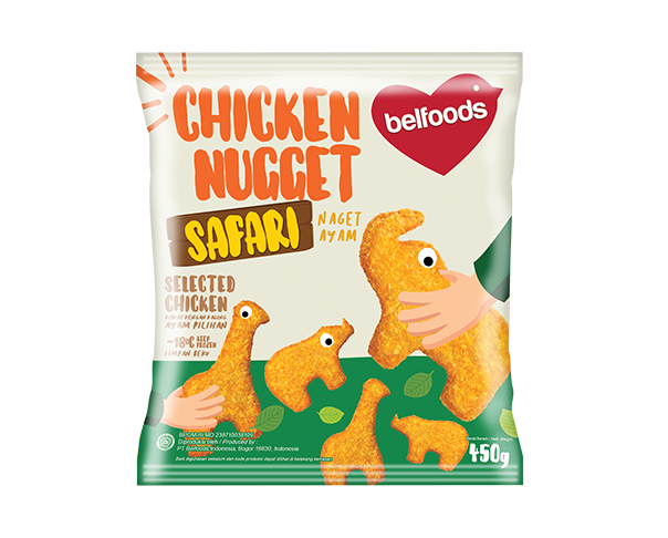 Pilih chicken nugget dengan bentuk menarik untuk anak-anak