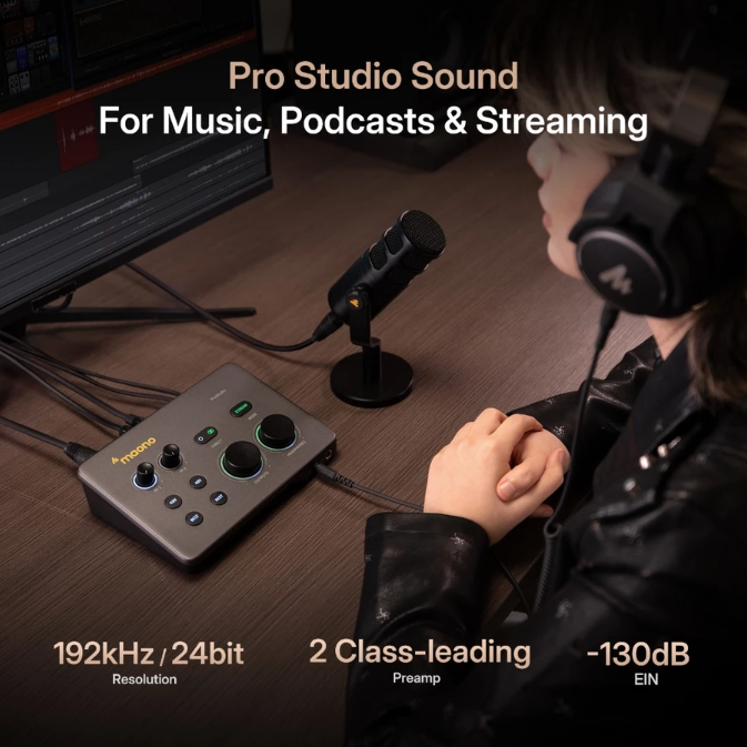 Untuk home recording & produksi musik, pilih preamp berkualitas yang mendukung resolusi perekaman minimal 24-bit/192 kHz