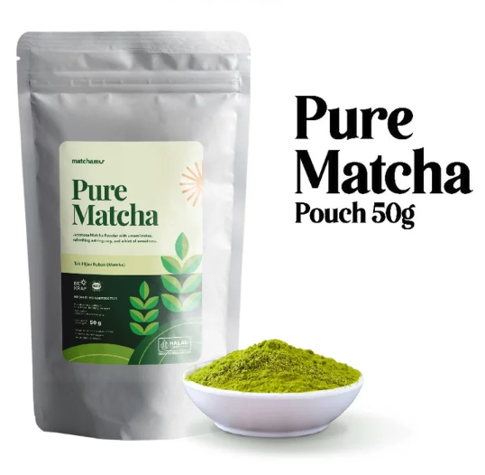 Pilih kandungan matcha di urutan awal komposisi jika ingin rasanya pekat
