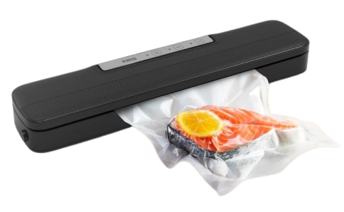 Pilih vacuum sealer dengan lebar segel minimal 30 cm