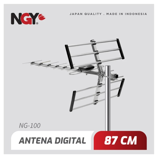 Utamakan antena dengan model tulang ikan; Makin awet bila memilih merk antena bergaransi resmi