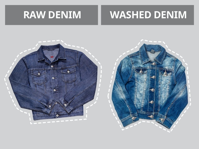 Kenali bahan jaket jeans; raw denim yang klasik atau washed denim yang vintage