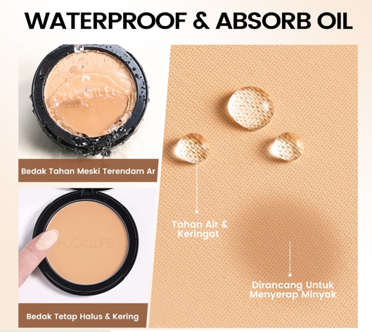 Agar bedak padat tahan lama, utamakan yang memiliki formula waterproof