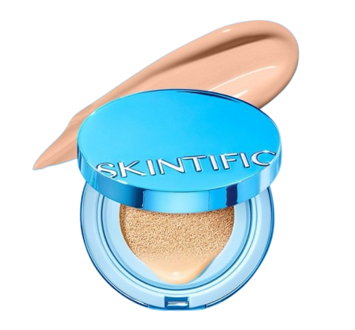 Utamakan cushion dengan hasil akhir velvet matte atau satin matte