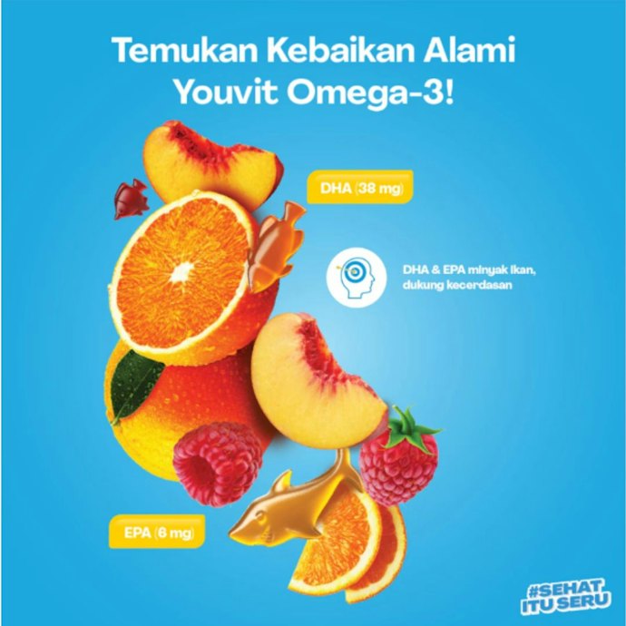 Pastikan vitamin DHA dilengkapi dengan EPA