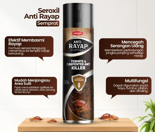 10 Rekomendasi Obat Anti Rayap Terbaik | mybest
