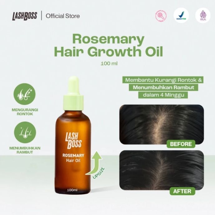 Untuk mengatasi kerontokan akibat ketombe dan iritasi, lirik yang mengandung rosemary