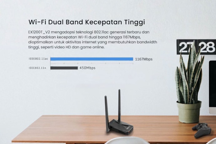 Utamakan penguat sinyal dengan bandwidth di atas 1000 Mbps untuk kebutuhan berat