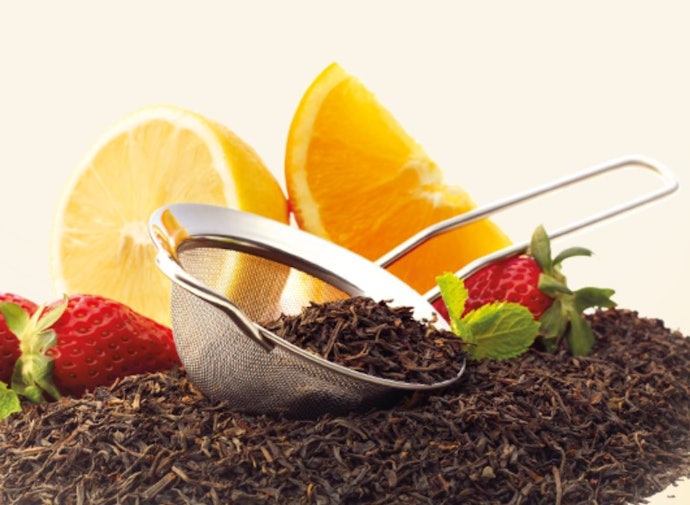 Coba varian Flavoured Black Tea dengan campuran buah yang rasanya lebih fresh