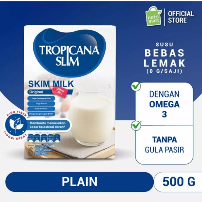Pilih susu non-fat atau susu low-fat yang lebih rendah lemak