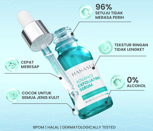 Apabila kulit cenderung sensitif, utamakan serum TXA dengan soothing agent serta bebas fragrance dan alkohol