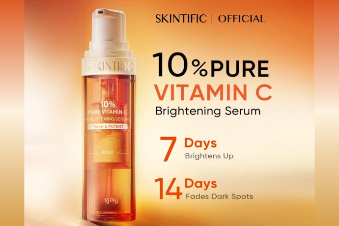 Untuk pemula, mulai dengan serum vitamin C yang konsentrasinya mild: 5-10%; Kadar 15-20% untuk pengguna lanjutan