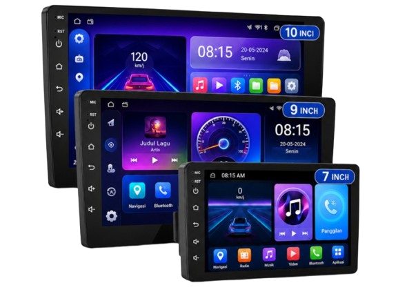Pilih head unit double DIN atau single DIN sesuai dengan ukuran dashboard mobil