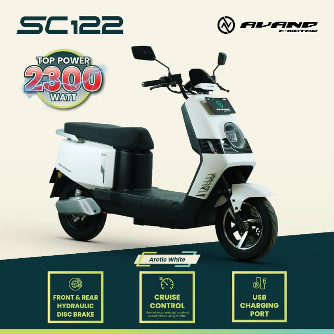 Pilih motor dengan daya 800–1.000 W untuk jalanan datar perkotaan dan 1.200–1.500 W untuk jalan dengan dominasi tanjakan