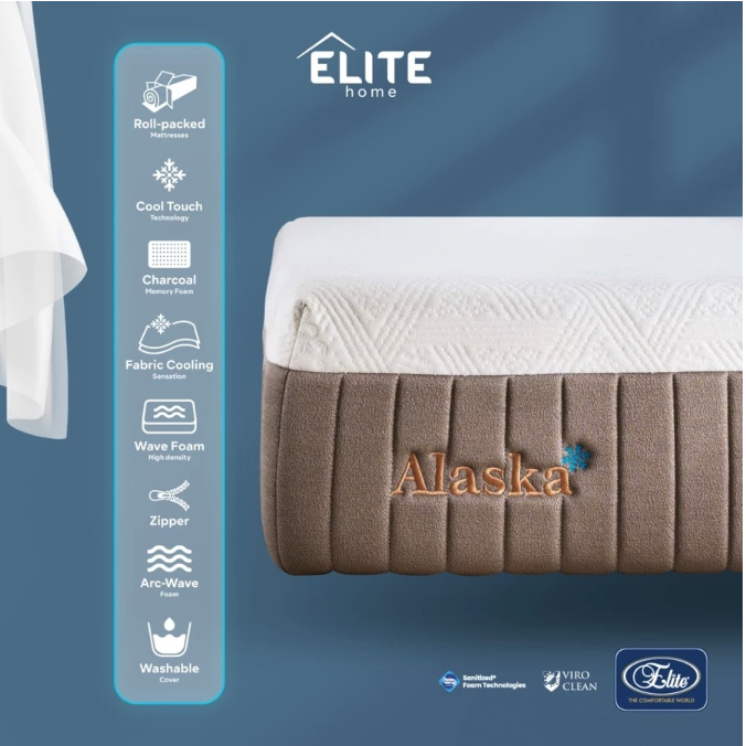 Jika menginginkan spring bed 180x200 dengan material dan fitur yang lebih premium, pilih merek Elite, Quantum, dan Superfit mulai dari Rp3 jutaan