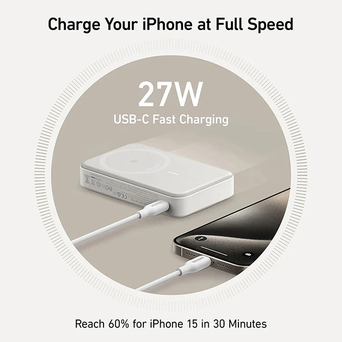 Pastikan power bank Anker support fast charging 18W ke atas