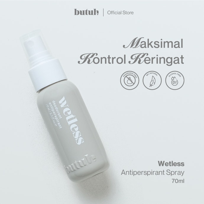 Utamakan deodorant antiperspirant jenis spray agar lebih praktis dan higienis