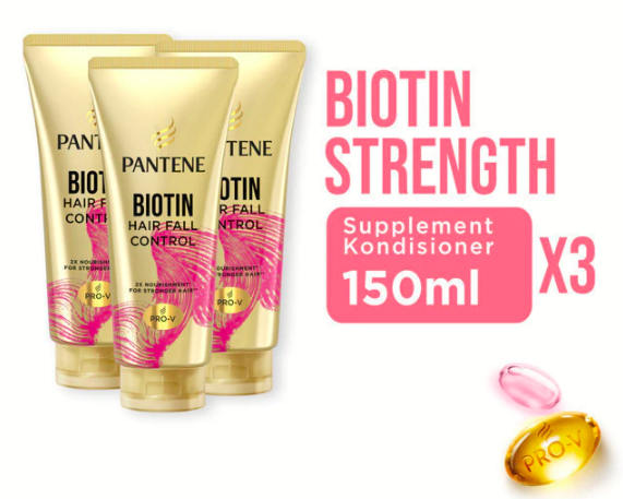 Jika ingin mengatasi rambut kering dan rontok, gunakan conditioner dengan kandungan biotin atau ginseng