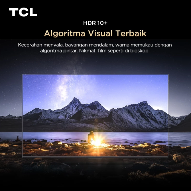 Pastikan juga ada dukungan Dolby Vision dan HDR10+ untuk pengalaman menonton terbaik