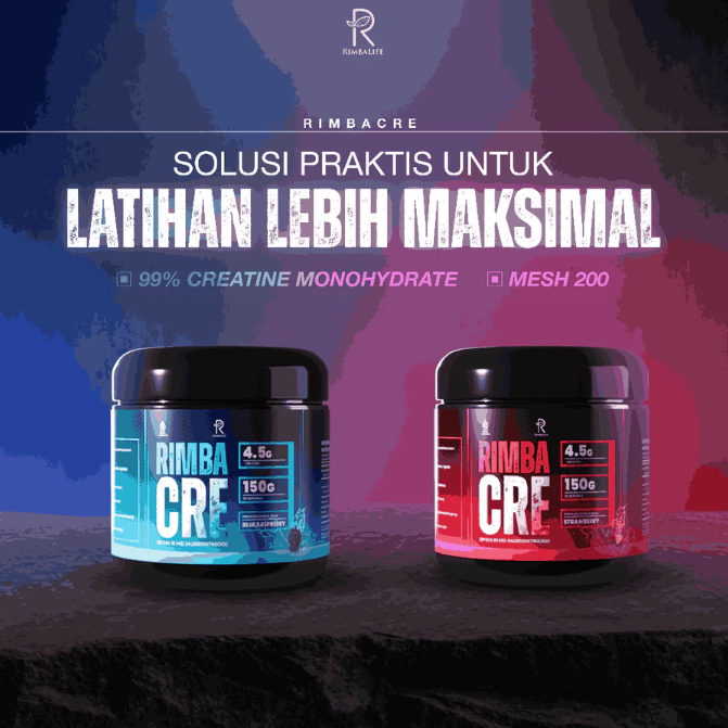 Prioritaskan untuk memilih jenis creatine monohydrate yang sudah terbukti efektivitasnya dalam pembentukan otot