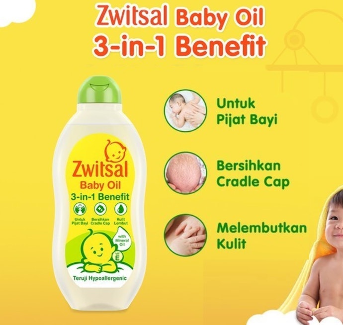 Pertimbangkan baby oil dengan Aloe vera jika ingin melebatkan rambut bayi