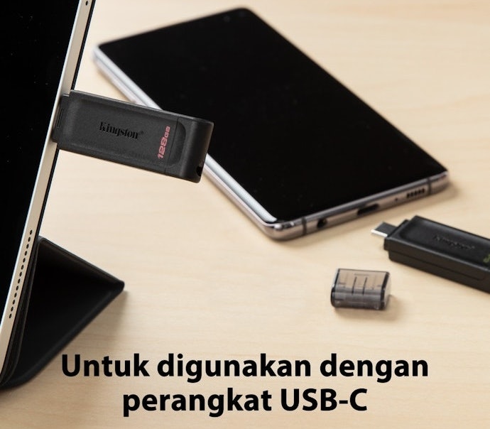 USB-C, Lightning, atau micro-USB? Pastikan jenis konektor flashdisk sesuai dengan port HP Anda