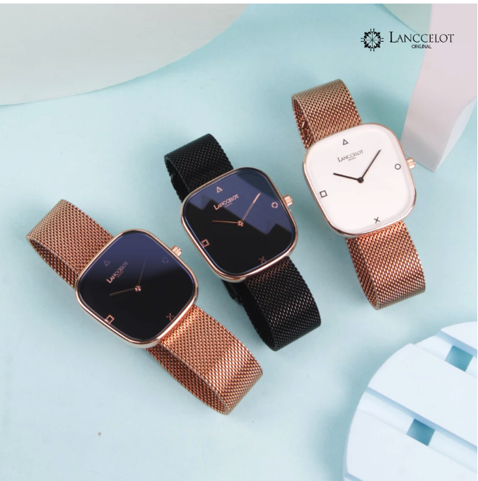 Jika Anda mencari jam tangan untuk gaya formal, cari produk berbahan stainless steel dari Lanccelot, Berrybenka, atau Elizabeth