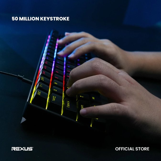 Pertimbangkan produk dari merk keyboard tepercaya, seperti Fantech, Rexus, Keychron, dan Aula