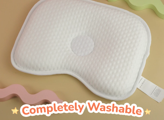 Cari bantal yang bisa dicuci agar kebersihan tetap terjaga, misalnya bantal berbahan dakron atau silikon microfiber