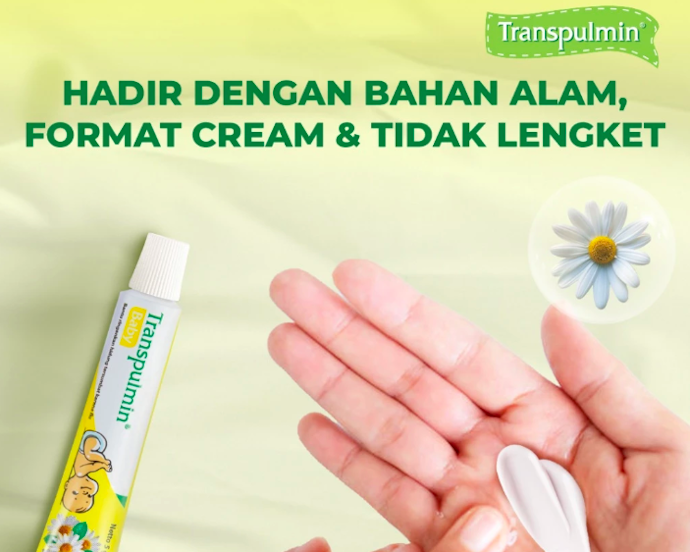 Pilih balsem tanpa kandungan camphor; kandungan menthol masih dapat digunakan mulai usia 2 tahun, tetapi perlu dihindari pada anak <2 tahun.