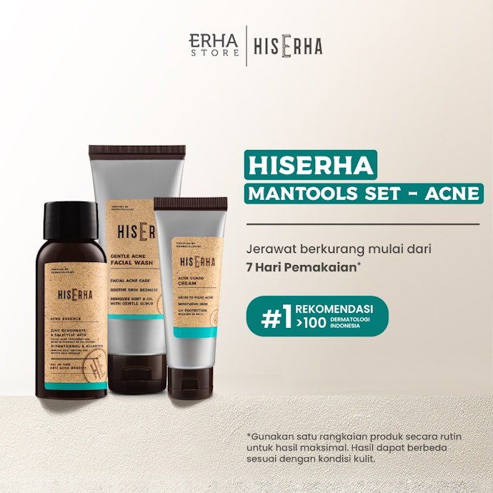Untuk mengontrol kulit yang berminyak, pilih paket skincare dengan kandungan zinc atau mineral clay