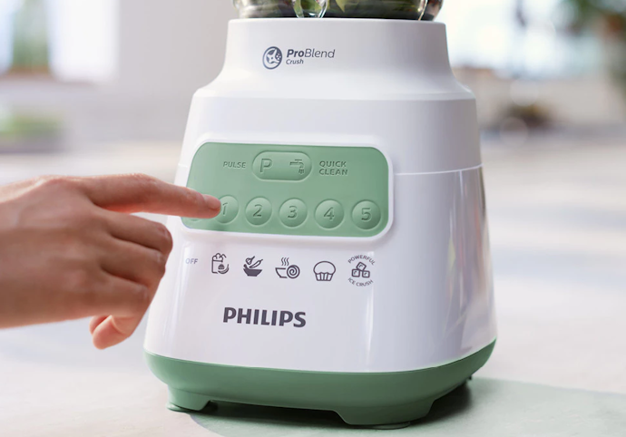 Cari blender dengan tombol pulse jika ingin menghasilkan bumbu yang lebih bertekstur