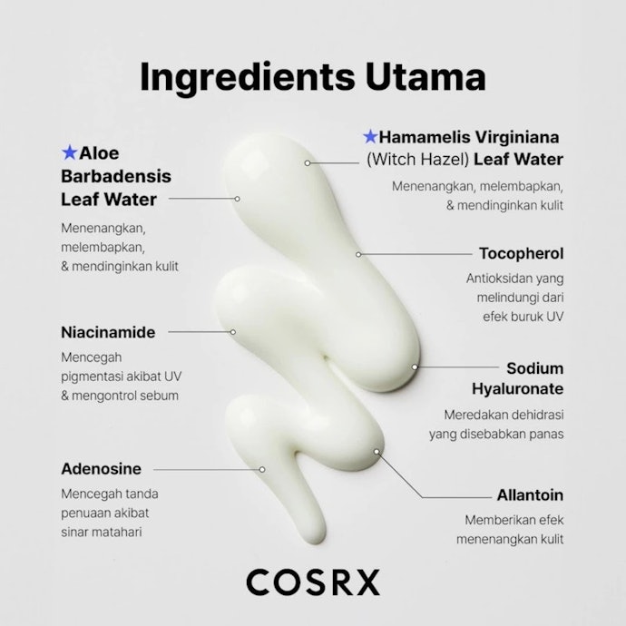 Temukan hybrid/chemical sunscreen tanpa oxybenzone, avobenzone, octinoxate, dan octocrylene sebagai alternatifnya